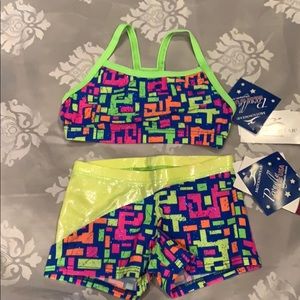 Motionwear 2 pc Dance, Cheer, Gymnastics outfit
